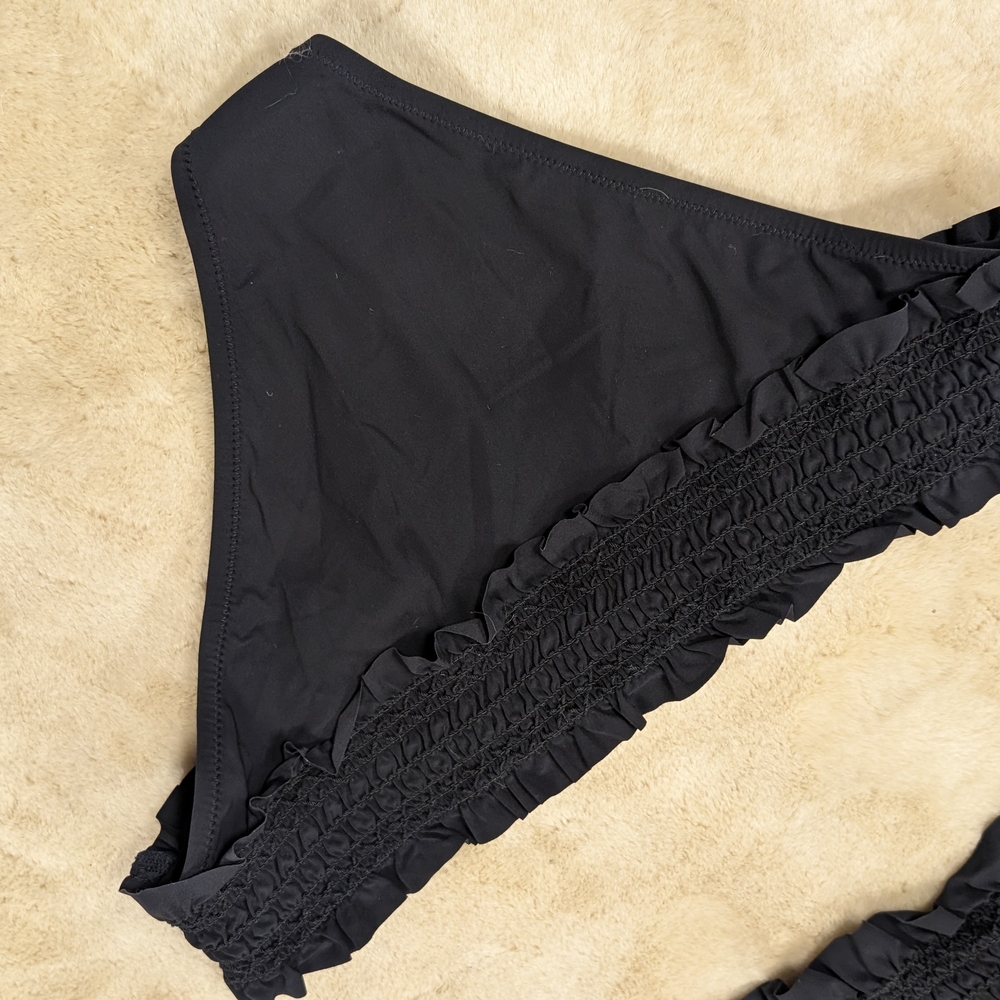Tory Burch Black Ruffle Bikini Set - Picture 7 of 10